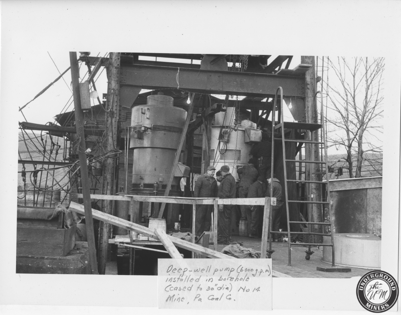 Knox Mine Disaster Underground Miners